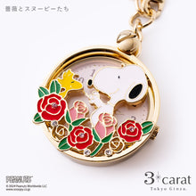 画像をギャラリービューアに読み込む, PEANUTS チャームウォッチ 全3種類 クラシカルBOX付き