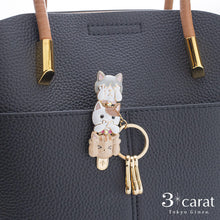 画像をギャラリービューアに読み込む, バッグキークリップ 見にゃい言わにゃい聞かにゃい