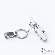 画像をギャラリービューアに読み込む, バッグキークリップ 子ペンギンの行進