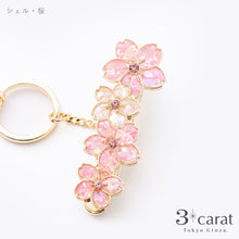 画像をギャラリービューアに読み込む, バッグキークリップ シェル・桜