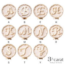 画像をギャラリービューアに読み込む, バッグキークリップ イニシャル