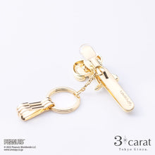 画像をギャラリービューアに読み込む, PEANUTS バッグキークリップ スヌーピーとウッドストック