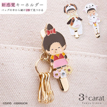 画像をギャラリービューアに読み込む, バッグキークリップmini アルプスの少女ハイジ×モンチッチ 全3種類