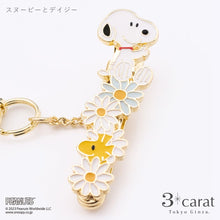 画像をギャラリービューアに読み込む, PEANUTS バッグキークリップmini スヌーピーとデイジー