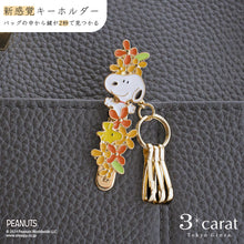 画像をギャラリービューアに読み込む, PEANUTS バッグキークリップmini 金木犀とスヌーピー