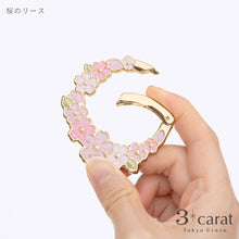 画像をギャラリービューアに読み込む, 【大人のカラビナ】 おめかしリース 全6種類