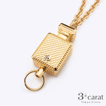 画像をギャラリービューアに読み込む, 【アウトレット品】香水瓶 リール付き キーホルダー rk-lx002