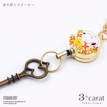 画像をギャラリービューアに読み込む, PEANUTS リールキーホルダー 全3種類