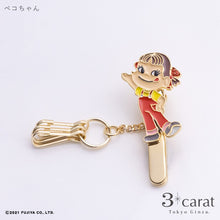 画像をギャラリービューアに読み込む, 不二家 ペコちゃん バッグキークリップmini 全3種類