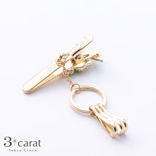 画像をギャラリービューアに読み込む, バッグキークリップ カエルの雨宿り