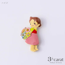 画像をギャラリービューアに読み込む, アルプスの少女ハイジ ブローチ 全3種類