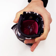 画像をギャラリービューアに読み込む, キャンディポーチ おめかしキャット ブラック