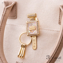 画像をギャラリービューアに読み込む, バッグキークリップ シェル・香水瓶