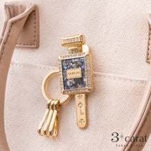 画像をギャラリービューアに読み込む, バッグキークリップ シェル・香水瓶