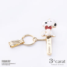 画像をギャラリービューアに読み込む, PEANUTS バッグキークリップ スヌーピー ハート