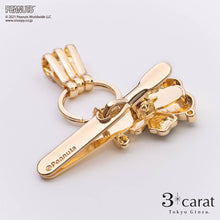 画像をギャラリービューアに読み込む, PEANUTS バッグキークリップ スヌーピー リボン