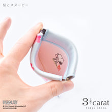 画像をギャラリービューアに読み込む, PEANUTS キャンディポーチ 桜シリーズ 全3種類
