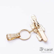 画像をギャラリービューアに読み込む, バッグキークリップ シェル・蝶々 全2色
