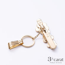 画像をギャラリービューアに読み込む, バッグキークリップ シェル・フラワー
