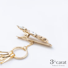 画像をギャラリービューアに読み込む, バッグキークリップ 見にゃい言わにゃい聞かにゃい
