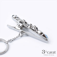 画像をギャラリービューアに読み込む, バッグキークリップ 子ペンギンの行進
