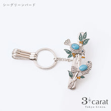 画像をギャラリービューアに読み込む, バッグキークリップ シーグリーンバード
