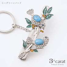 画像をギャラリービューアに読み込む, バッグキークリップ シーグリーンバード
