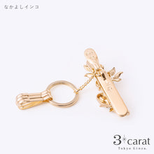 画像をギャラリービューアに読み込む, バッグキークリップ なかよしインコ
