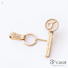 画像をギャラリービューアに読み込む, バッグキークリップ イニシャル
