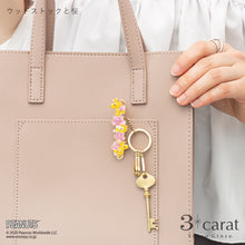 画像をギャラリービューアに読み込む, PEANUTS バッグキークリップ ウッドストックと桜

