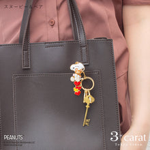 画像をギャラリービューアに読み込む, PEANUTS バッグキークリップ スヌーピー＆ベア
