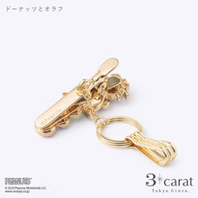 画像をギャラリービューアに読み込む, PEANUTS バッグキークリップ ドーナツとオラフ
