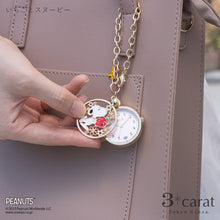 画像をギャラリービューアに読み込む, PEANUTS チャームウォッチ 全4種類 クラシカルBOX付き
