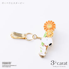 画像をギャラリービューアに読み込む, PEANUTS バッグキークリップ mini ガーデンシリーズ 全3種類
