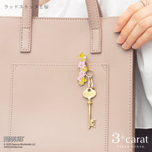 画像をギャラリービューアに読み込む, PEANUTS バッグキークリップmini ウッドストックと桜
