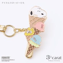 画像をギャラリービューアに読み込む, PEANUTS バッグキークリップmini アイスとスヌーピーたち
