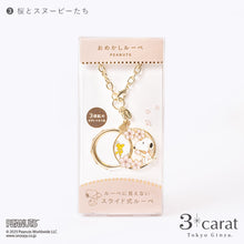 画像をギャラリービューアに読み込む, PEANUTS おめかしルーペ 全4種類
