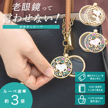 画像をギャラリービューアに読み込む, PEANUTS おめかしルーペ 全2種類
