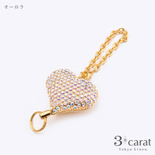 画像をギャラリービューアに読み込む, 【アウトレット品】ハート リール付き キーホルダー rk-lx003
