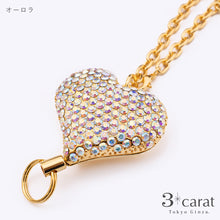 画像をギャラリービューアに読み込む, 【アウトレット品】ハート リール付き キーホルダー rk-lx003
