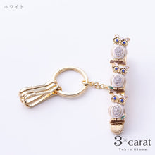 画像をギャラリービューアに読み込む, バッグキークリップ 幸運のフクロウ三兄弟
