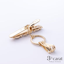 画像をギャラリービューアに読み込む, バッグキークリップ 幸運のフクロウ三兄弟
