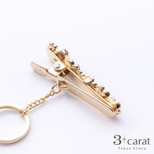 画像をギャラリービューアに読み込む, バッグキークリップ お花とてんとう虫
