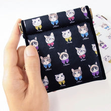 画像をギャラリービューアに読み込む, キャンディポーチ おめかしキャット ブラック
