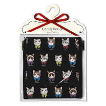画像をギャラリービューアに読み込む, キャンディポーチ おめかしキャット ブラック
