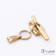 画像をギャラリービューアに読み込む, バッグキークリップ シェル・香水瓶
