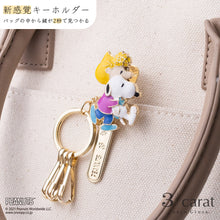 画像をギャラリービューアに読み込む, PEANUTS バッグキークリップ サリー＆スヌーピー
