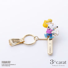 画像をギャラリービューアに読み込む, PEANUTS バッグキークリップ サリー＆スヌーピー
