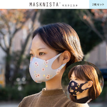 画像をギャラリービューアに読み込む, マスク二スタ アネモネと蝶
