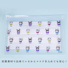 画像をギャラリービューアに読み込む, マスクケース おめかしキャット ブラック
